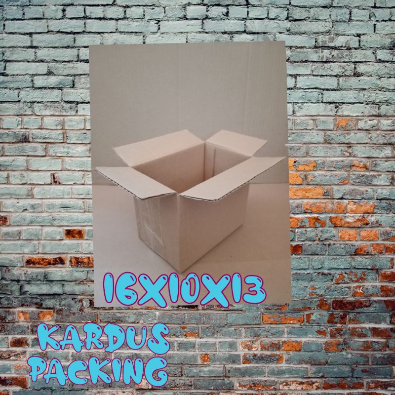 

kardus packing UK 16x10x13 kardus kecil kardus besar