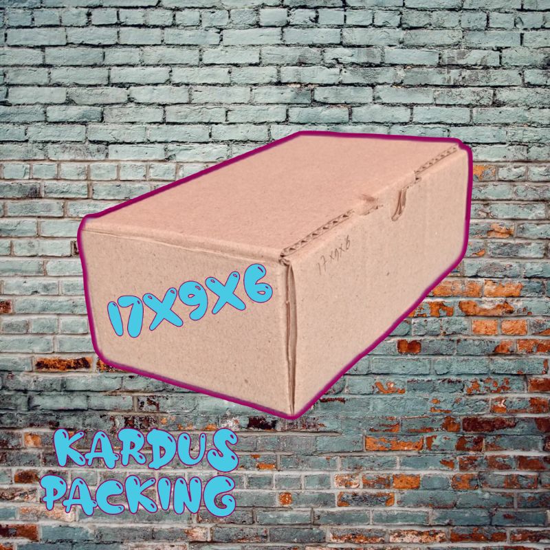 

kardus packing DIE CUT 17x9x6 kardus kecil kardus besar