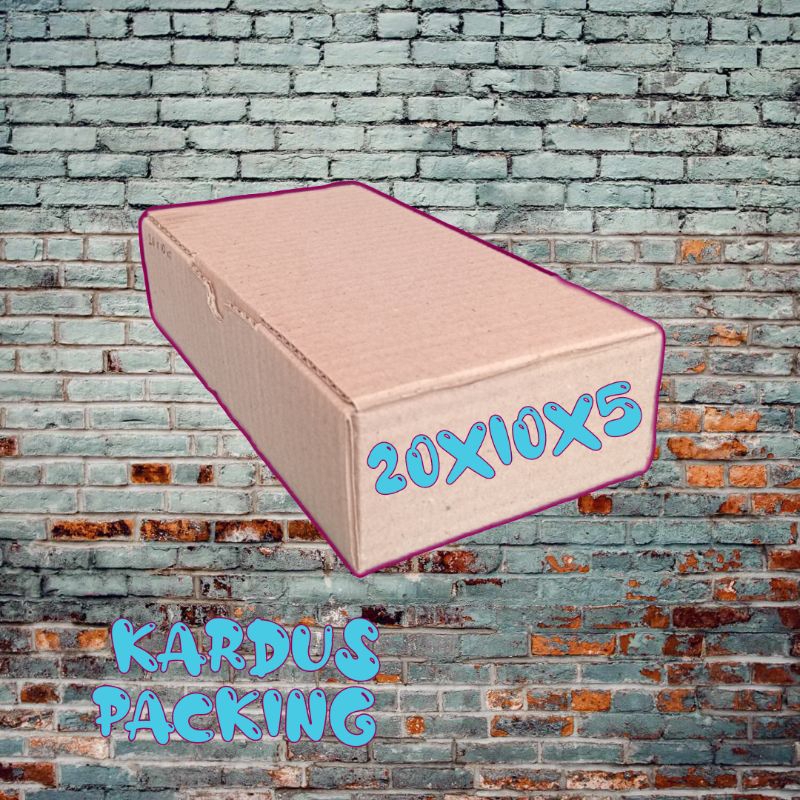 

kardus packing DIE CUT 20x10x5 kardus besar kardus kecil