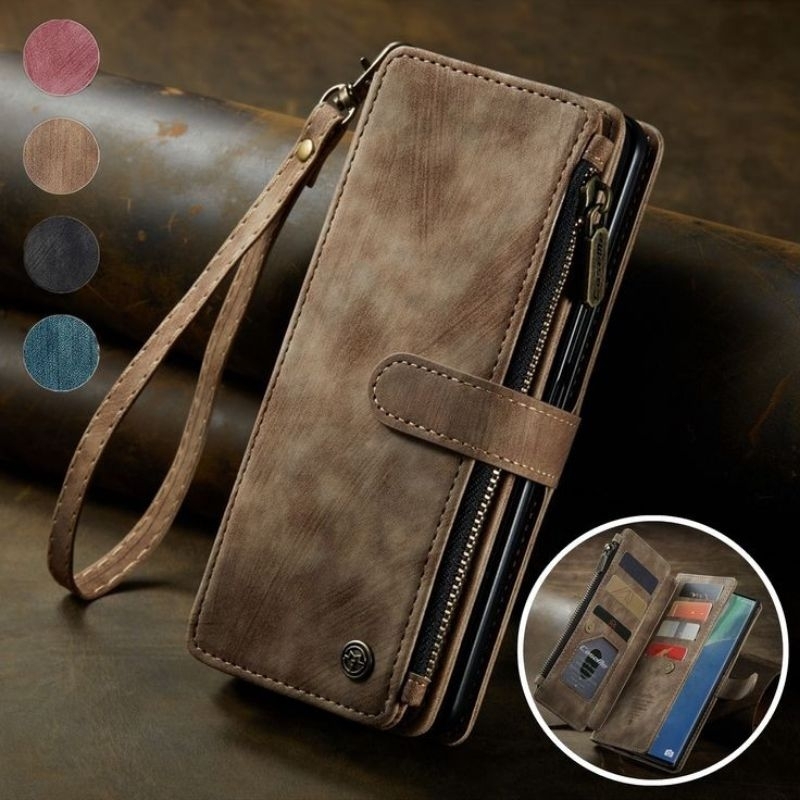 SAMSUNG S22 S22 PLUS S22 ULTRA Caseme C30 Slot Kartu Cover Leather Wallet
