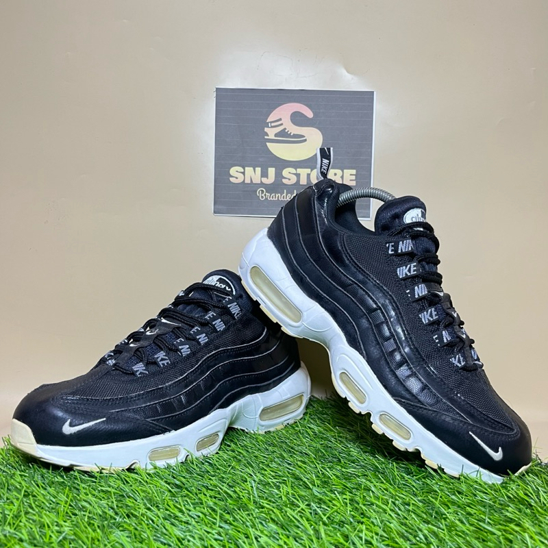 Nike Air Max 95 Overbranded Black Size 42 Original Second