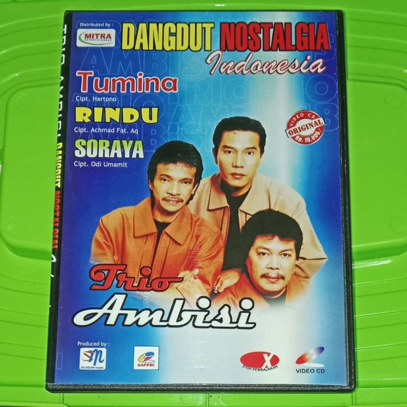 VCD Trio Ambisi - DANGDUT NOSTALGIA Indonesia V CD ORIGINAL