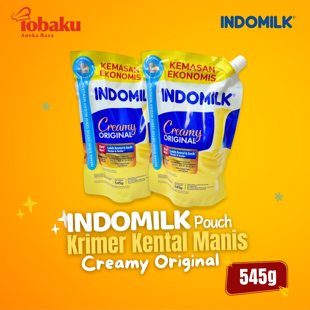 

Indomilk Krimer Kental Manis Creamy Original Pouch 545g _