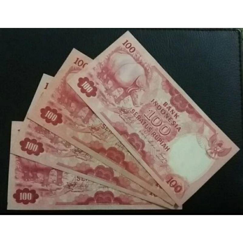 Uang 100 Rupiah Badak Tahun 1977