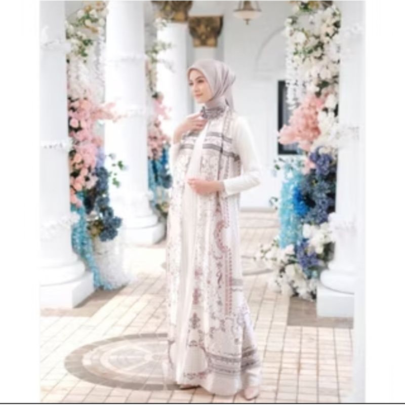 dress vanilla hijab 450rb