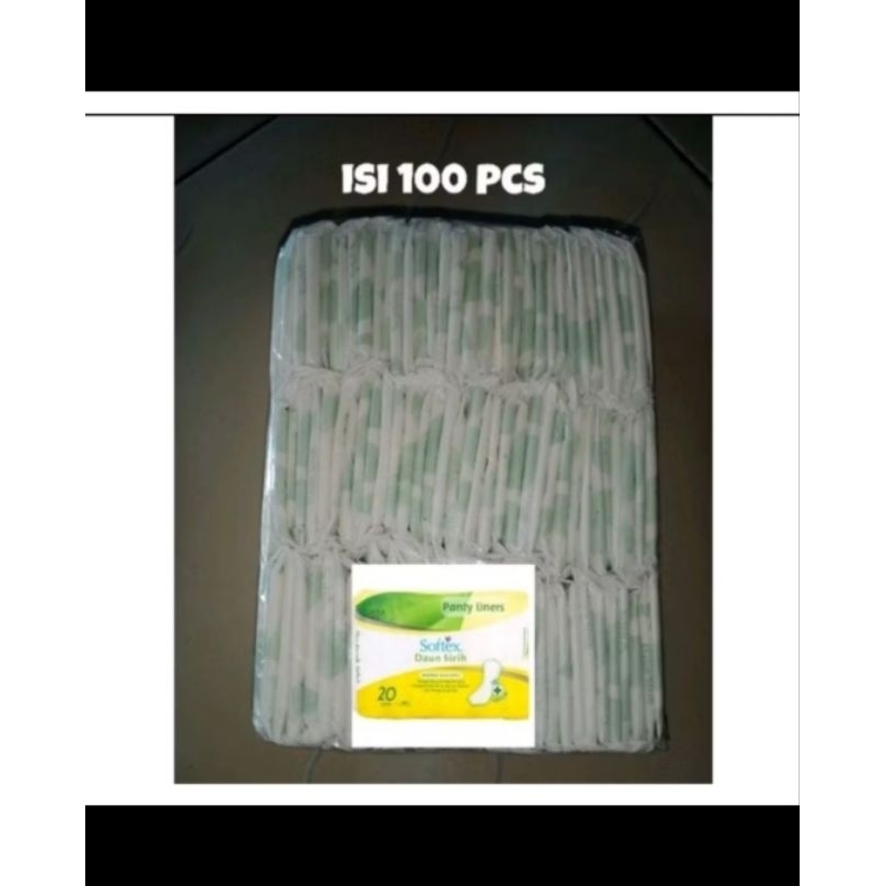 Daun sirih Pantyliner TERMURAH  (REPACK) ISI 100 PCS
