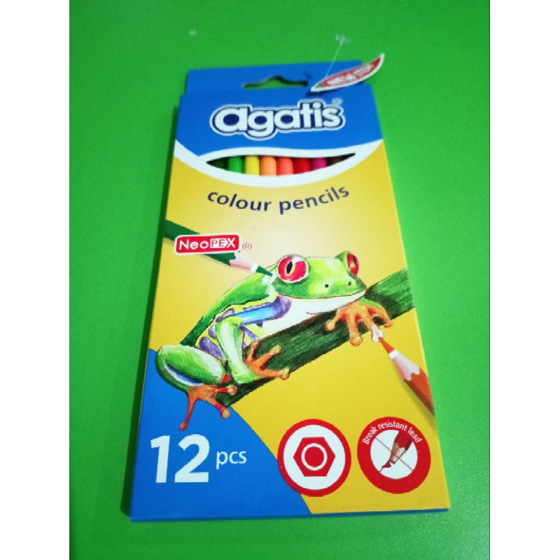 

Pensil Warna Agatis Neopex 12 Warna Panjang Hexagonal