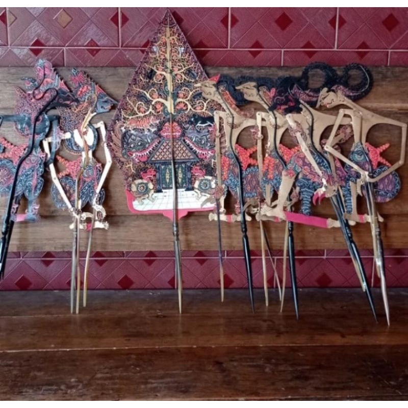 WAYANG KULIT ALUSAN PANDAWA 5, GUNUNGAN KRISNA DAN PUNOKAWAN