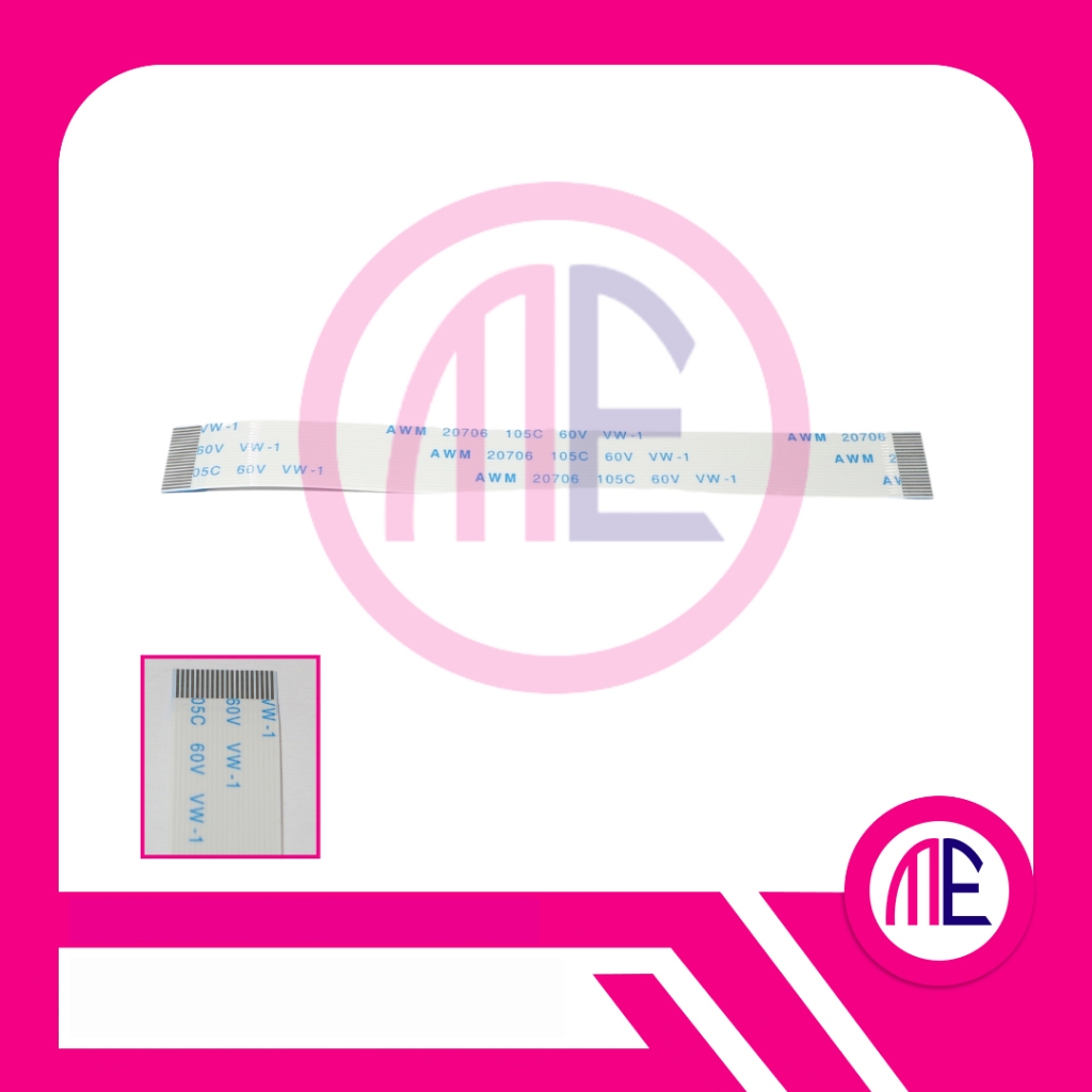 AWM20706 105C 60V VW-1 20PIN (L= 10 cm W= 1 cm) CABLE FLEXIBLE