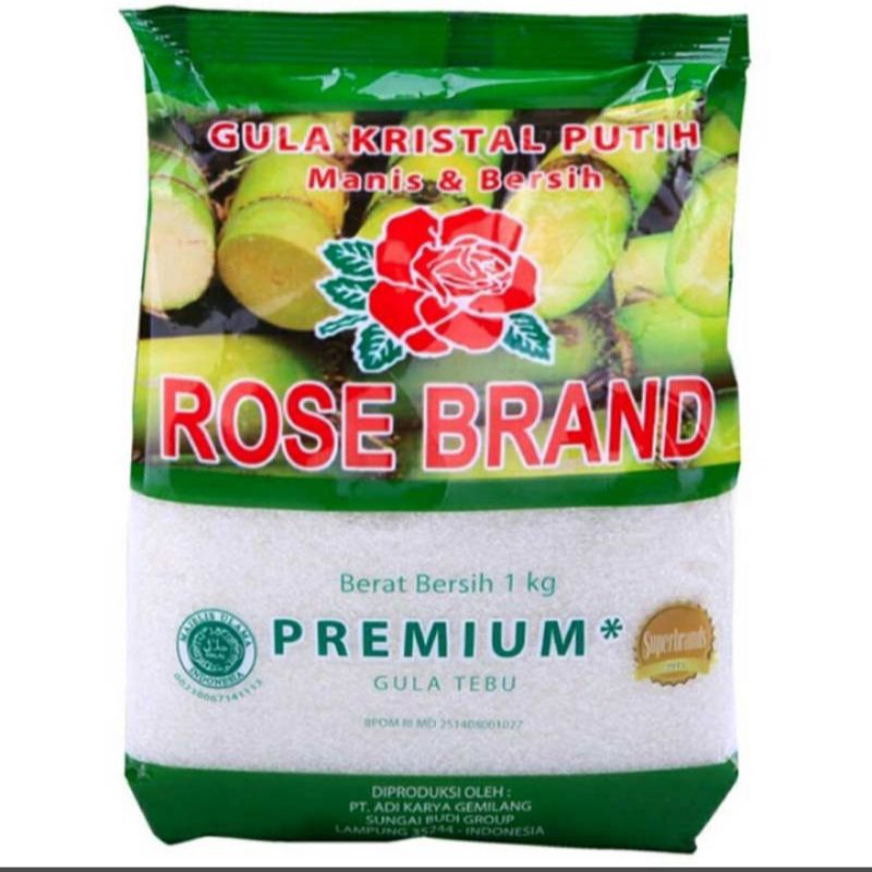 

Rose Brand gula kristal putih