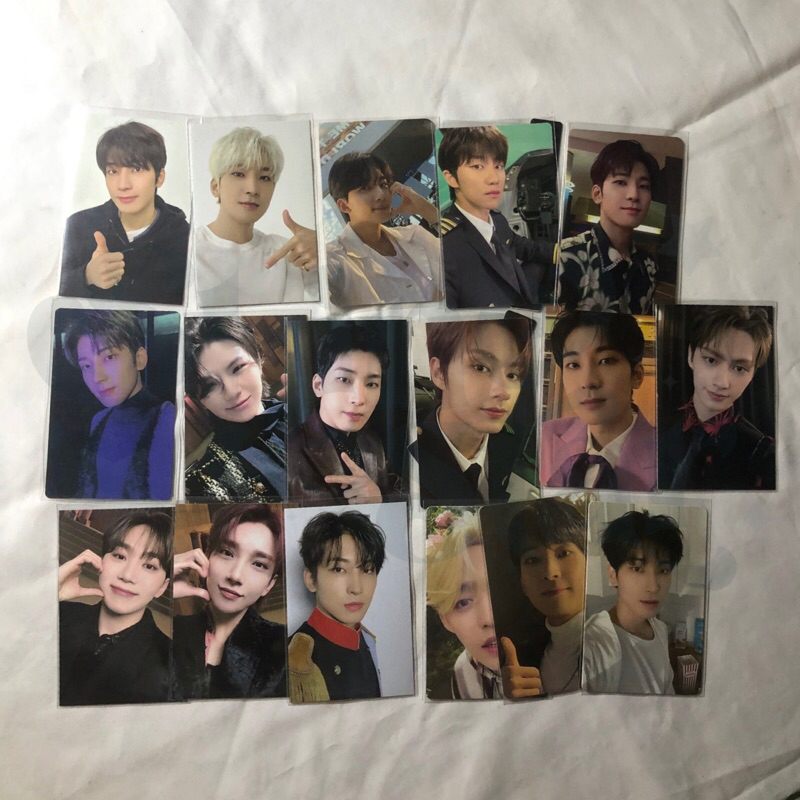 [SALE PHOTOCARD] SEVENTEEN - WONWOO THE8 JUN JEONGHAN JOSHUA SEUNGKWAN WOOZI SCOUPS PILOT ATTACCA KO