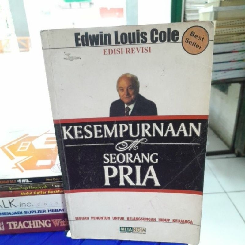 KESEMPURNAAN SEORANG PRIA(EDWIN LOUIS COLE)BUKU SECOND ORIGINAL)
