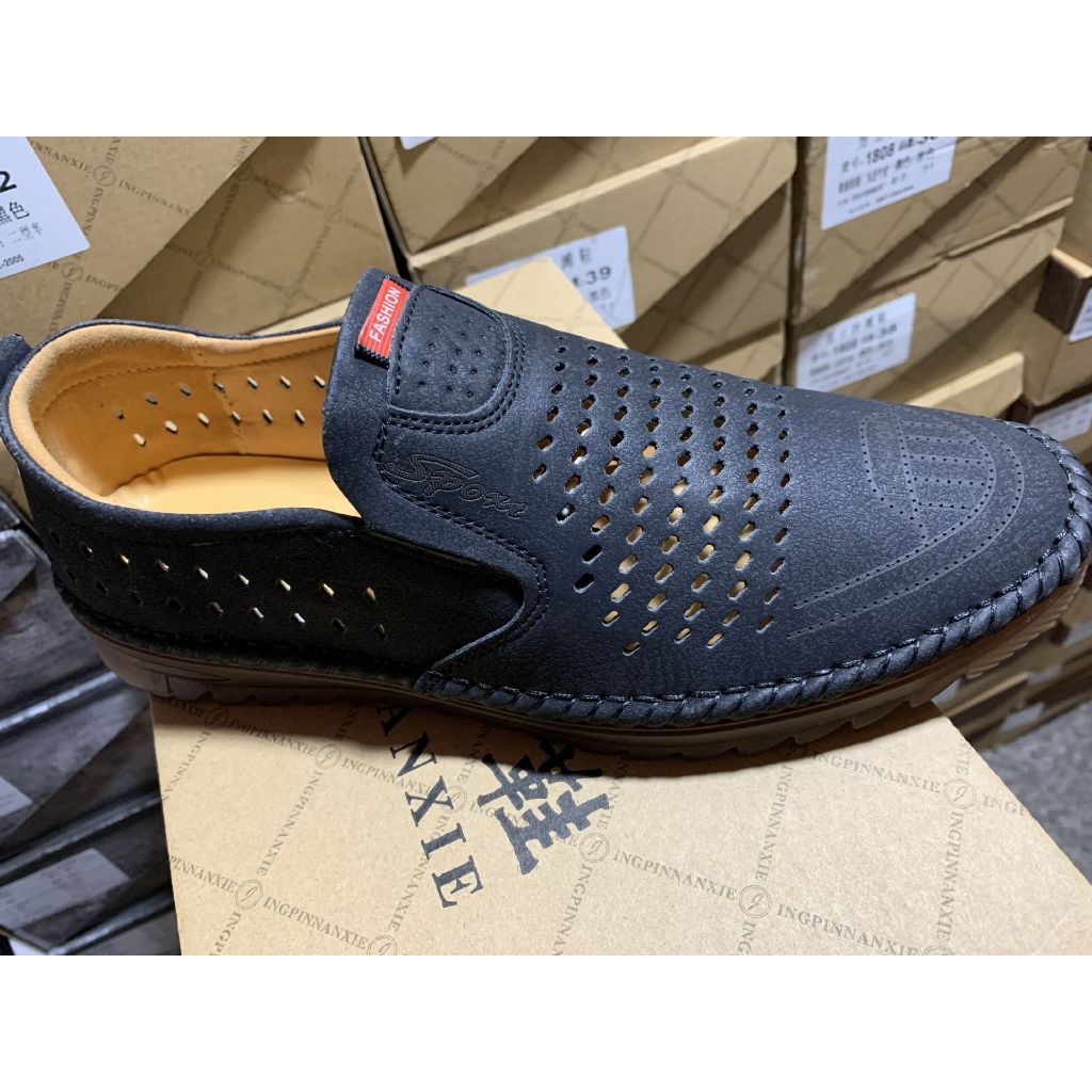 Fast Delivery Sepatu Kasual Pria Sepatu Pantofel 100% Kulit Asli Sepatu Formal Sepatu Formal Impor