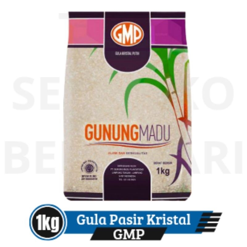 

GMP Gunung Madu Gula Pasir Kristal 1kg