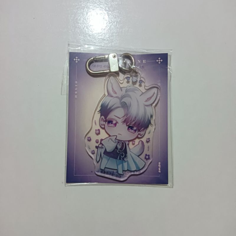 KEYCHAIN HELIO I WANNA BE U MANHWA (BOOKED)