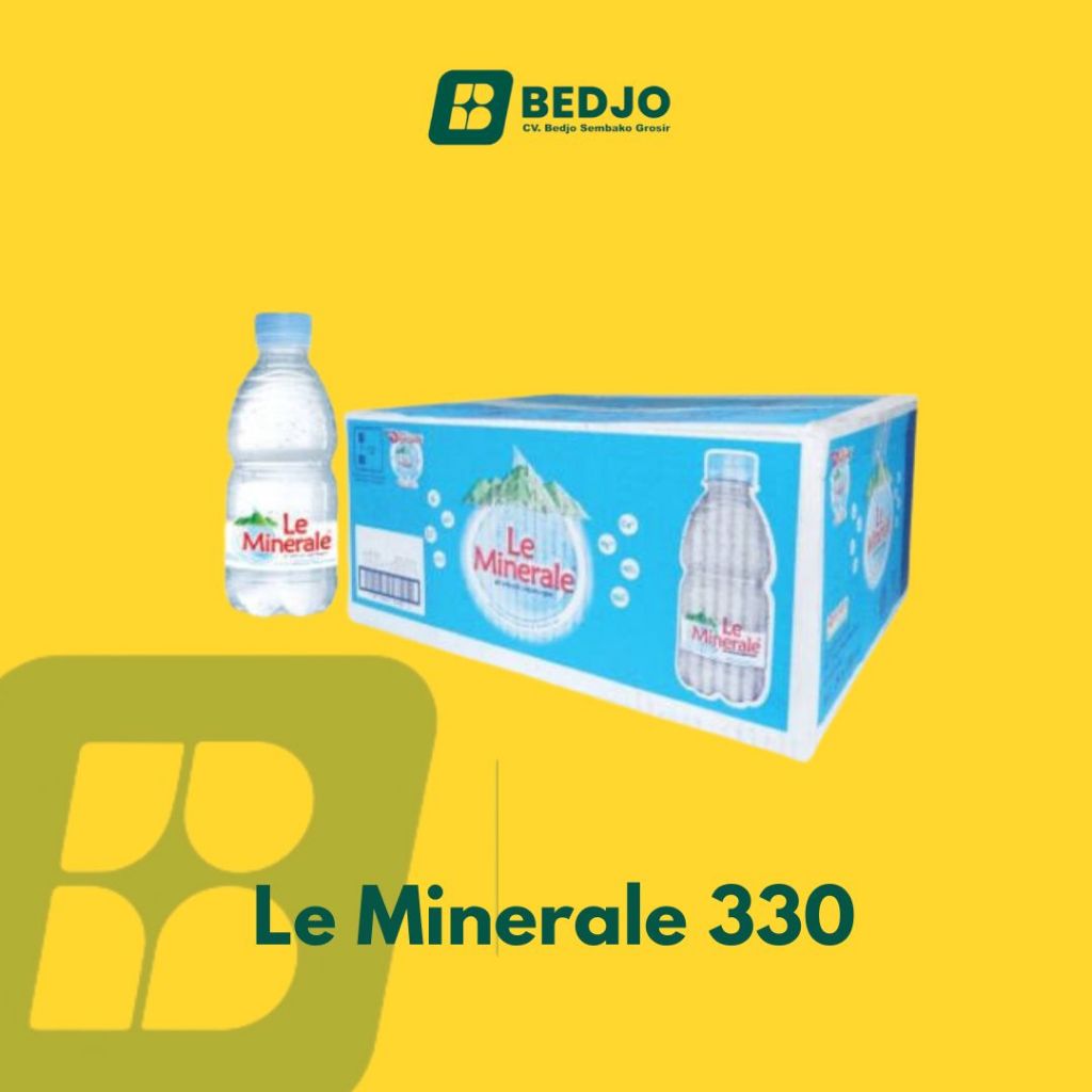 

Le Minerale Botol 330ml DOS ISI 24