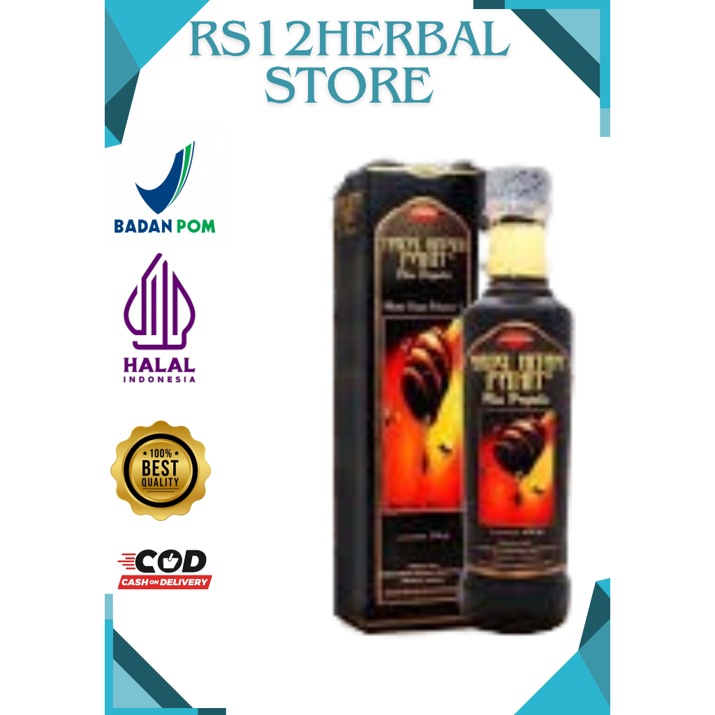 

AR-ROHMAH - Madu Hitam Pahit Arrohmah 470gr Hitam Pahit Insulin
