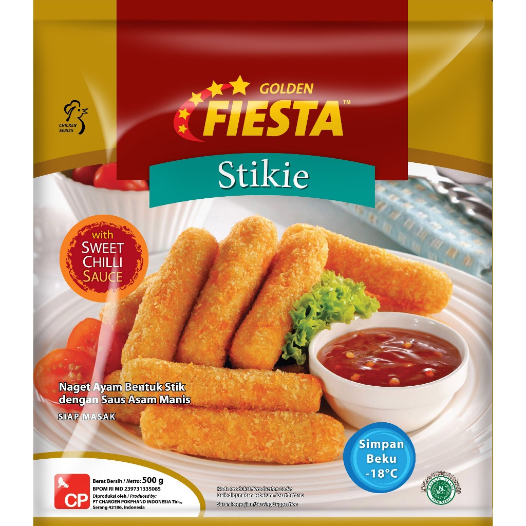 

GOLDEN FIESTA - Golden Fiesta Stikie W/ Sweet Chilli Sauce 500 Gr