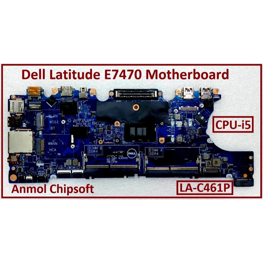 MOTHERBOARD Dell Latitude 7470 E7470 Core i5