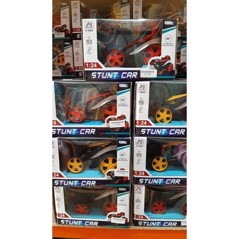 mainan toys mobil remot control RC stunt car dus