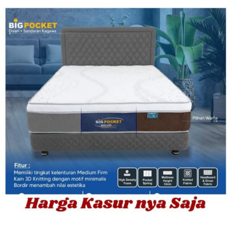 Springbed Bigland Big Pocket