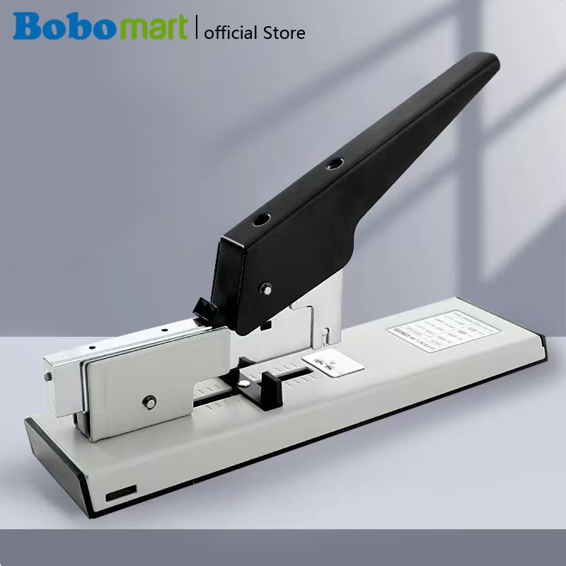 

BOBOMART HEAVY DUTY STAPLER JILID PENJILITAN KERTAS STAPLER ADJUSTABLE LOGAM 100 LEMBAR HT0110