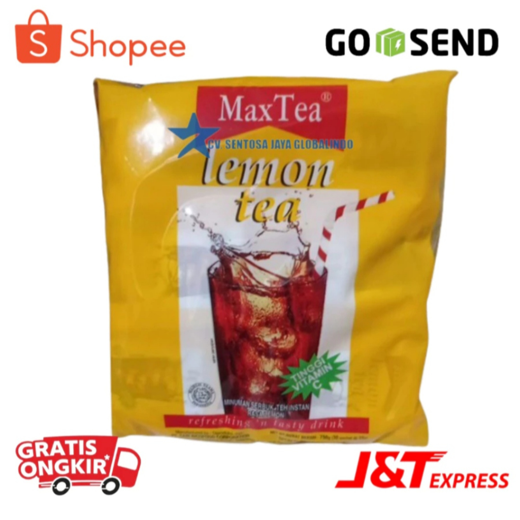 

MaxTea - Lemon Tea [ Harga per 30 Sachet ]