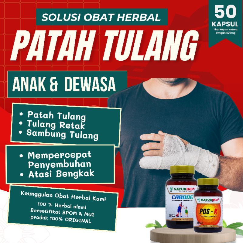 obat patah tulang suplemen kalsium tulang retak penyambung tulang