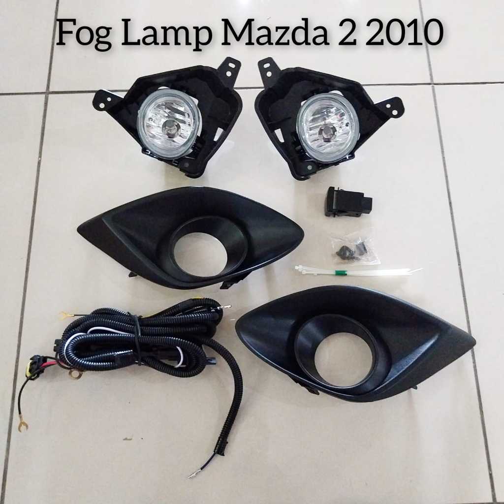 Fog Lamp Mobil Mazda 2 2010 - 2014