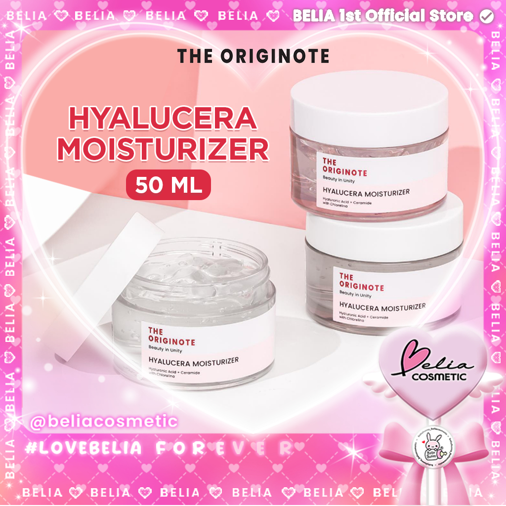 ❤ BELIA ❤ THE ORIGINOTE Hyalucera Moisturizer Gel | Pelembab Wajah Memperbaiki Skin Barrier