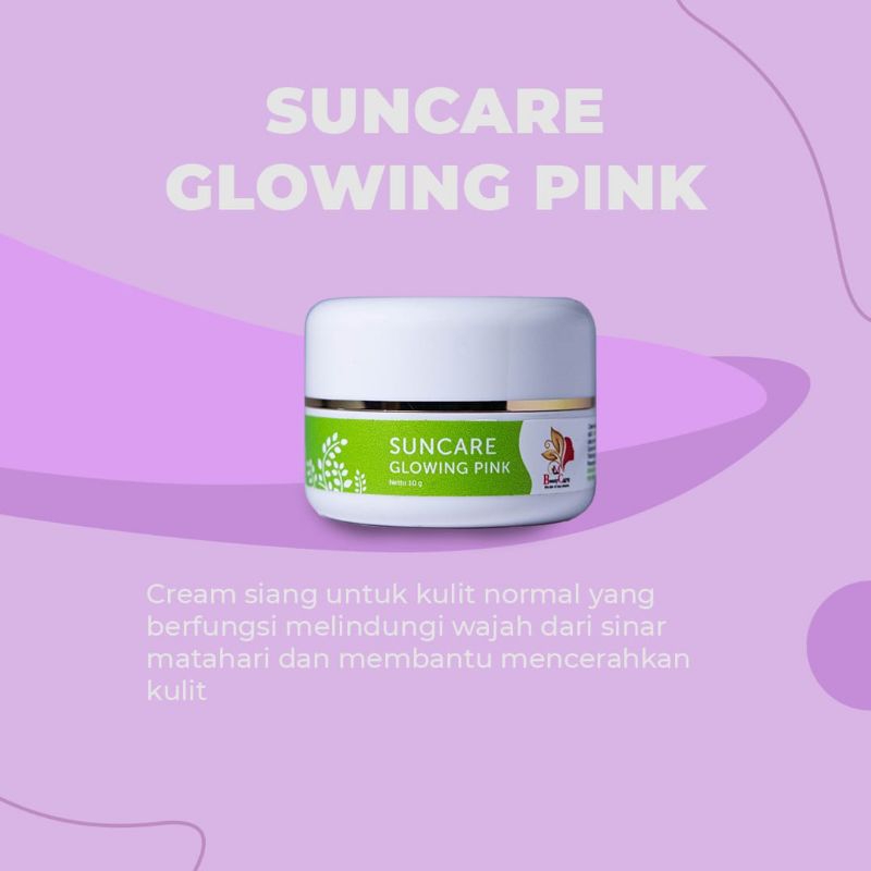 SUNCARE GLOWING PINK LMbeautycare