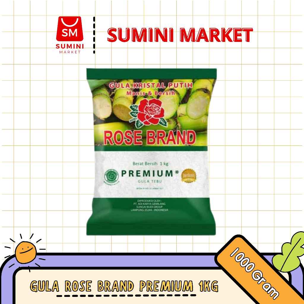 

[SM] Gula Rose Brand Premium 1Kg