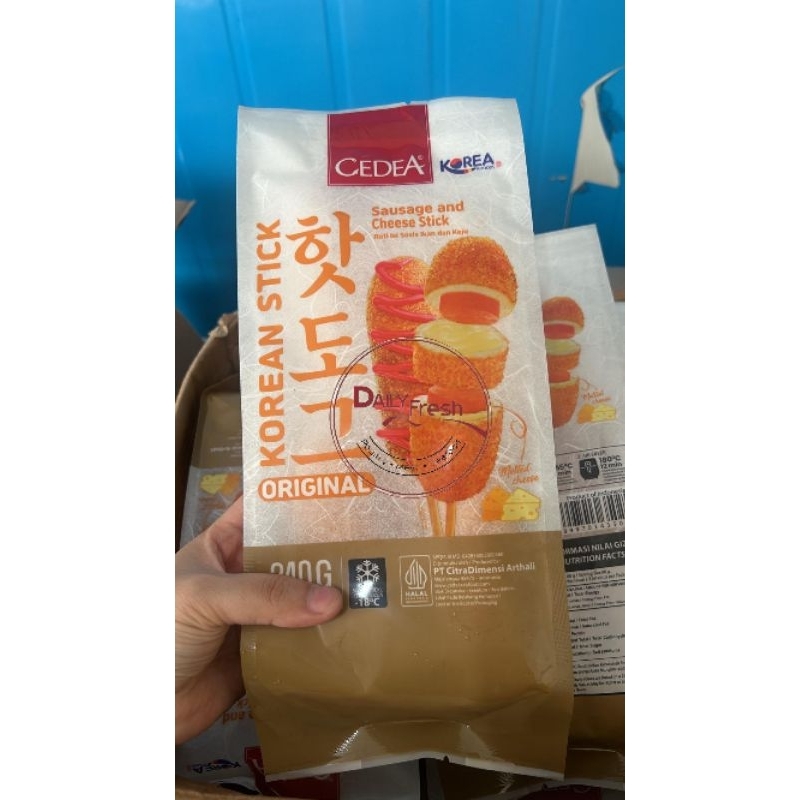 

CEDEA KOREAN STICK | SAUSAGE AND CHEESE STICKS
