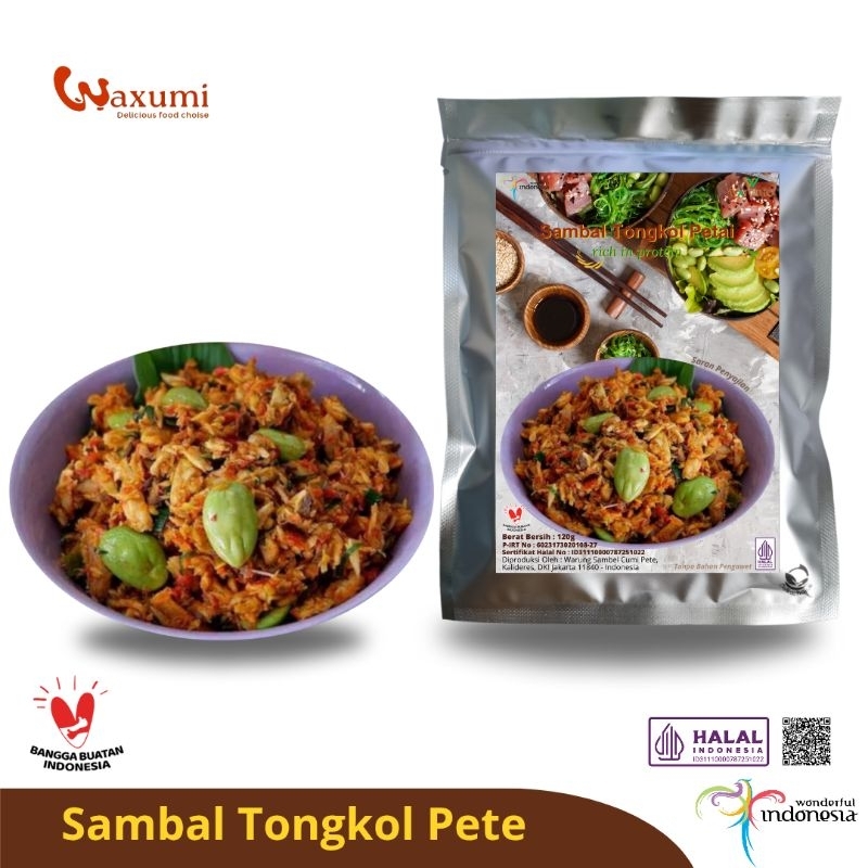 

Waxumi - Sambal Tongkol Pete Kemasan Premium Vacuum food grade A