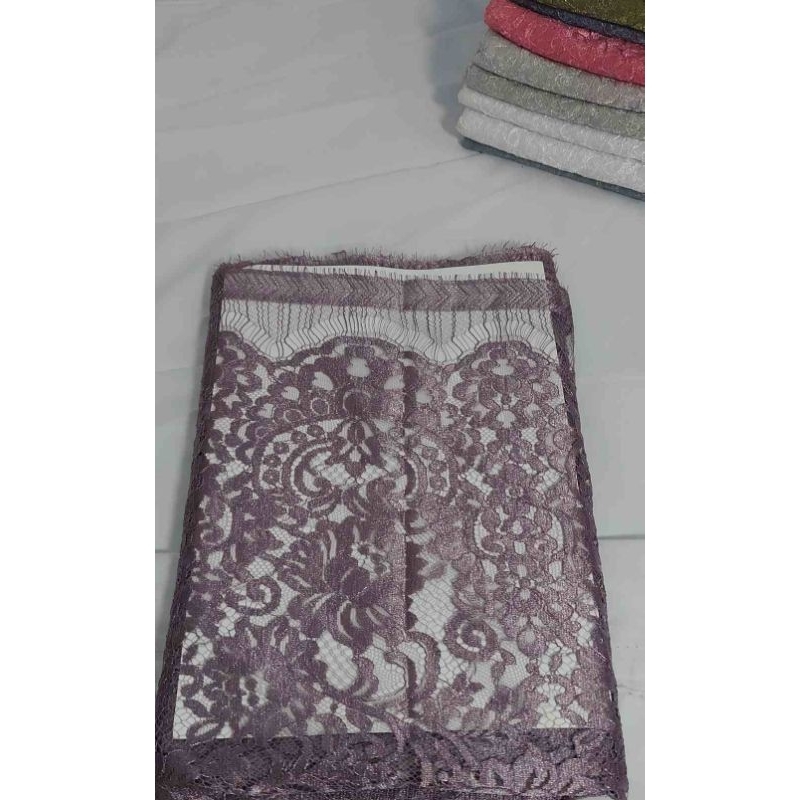 Kain Brokat Panel/brukat/kain kebaya