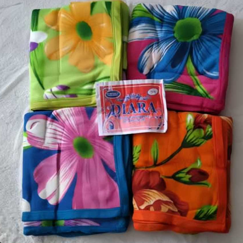 Selimut DIARA Dewasa Selimut Motif Bunga Selimut Tanggung Selimut Tidur Lembut