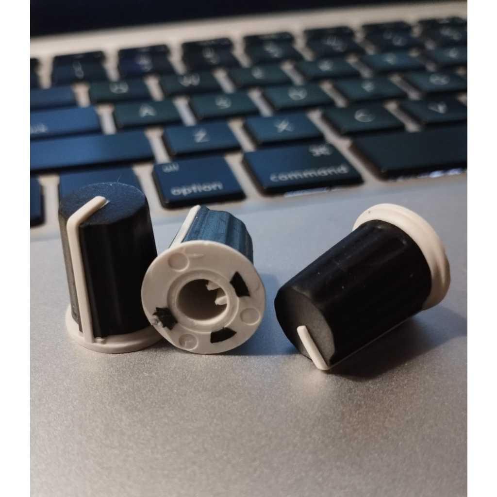 Pioneer DJ Mixer/Controller DJM/DDJ Spareparts-Rotary Equalizer EQ Knob-Black