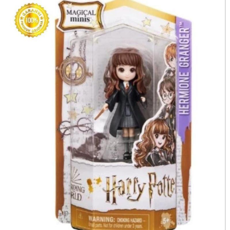 HERMIONE GRANGER SERI FULL UNIFORM BLACK NO SYAL Harry Potter SERI 1 Magical Minis Original SPIN MAS