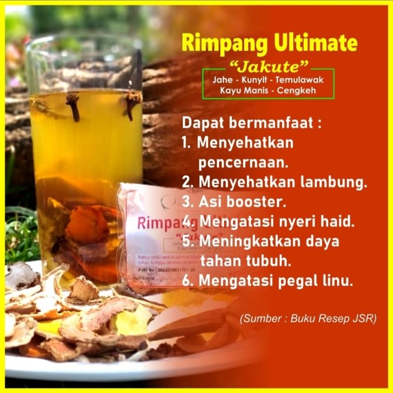 

RIMPANG ULTIMATE (WEDANG UWUH)