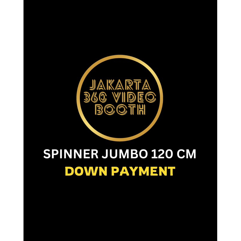 

Down Payment Sewa 360 Video Booth Spinner Jumbo 120 CM