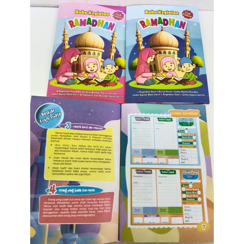 Buku kegiatan Ramadhan