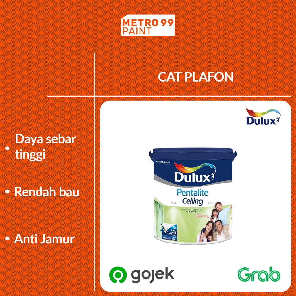 Cat Plafon Dulux Pentalite Ceiling 5 KG
