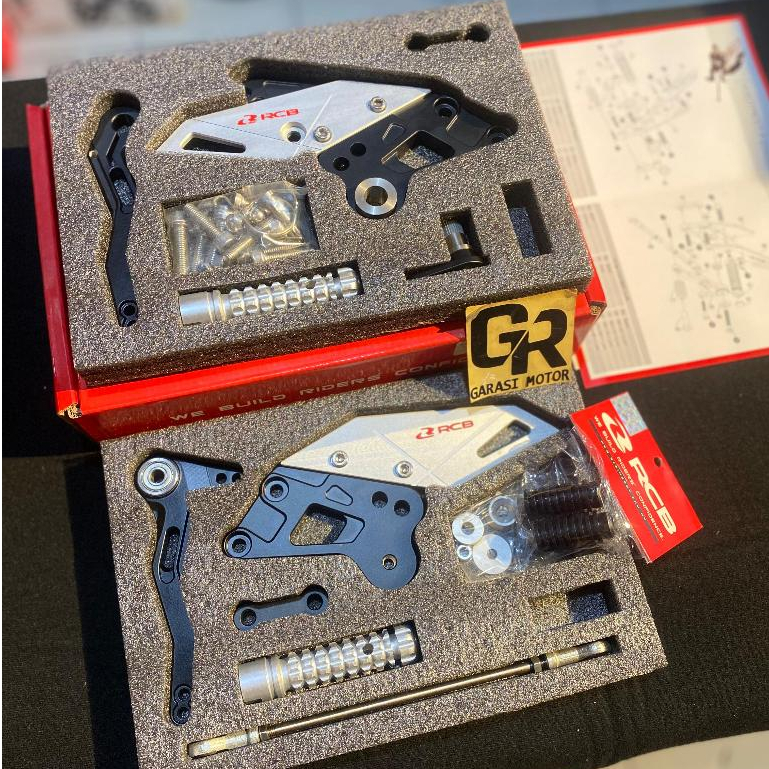 Footstep footrest rcb r15 v2 v3 mt15 xsr 155 vixion xabre racingboy