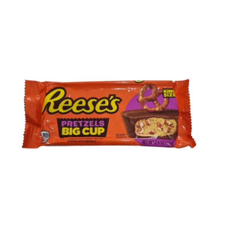 

Reeses Pretzels Big Cup King Size Chocolate Coklat