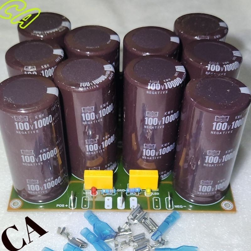 KIT PSU 10 ELCO NIPPON 10000uf 100V KOMPLIT