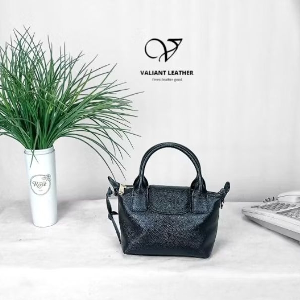 Valiant Tote Bag // Produk Kerajinan Tas Kulit Asli Tanggulangin Sidoarjo