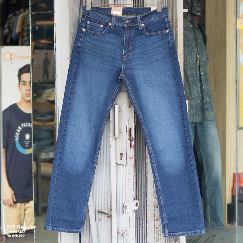 celana panjang levis 505 regular fit stretch 1455