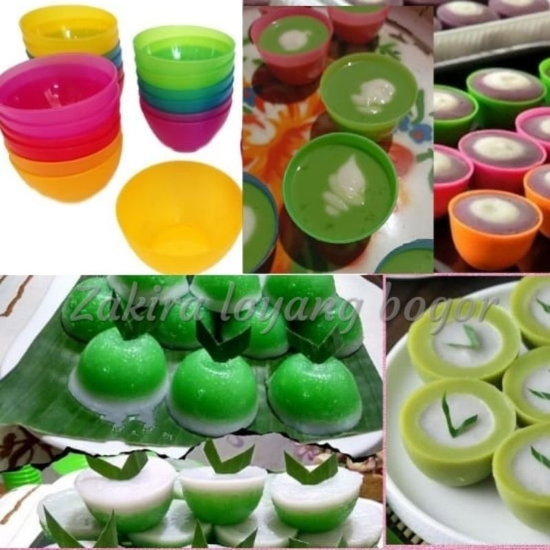 Cetakan kue talam/Cetakan keu bugis/cetakan apem ukuran besar isi 24 pcs