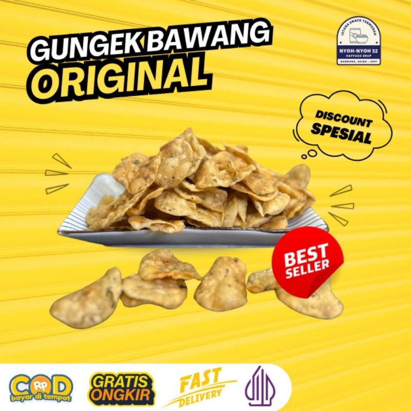 

Gungek 250g Renyah Murah Gurih dan Lezat