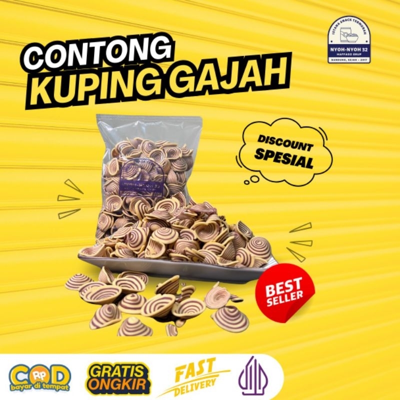 

Kuping Mini Tikus Contong - Camilan Renyah dan Manis Kekinian